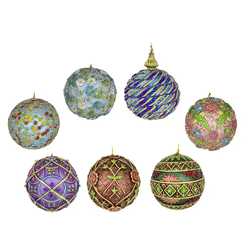 4" Ball Ornaments