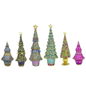 Floral Bloom & Rosellion Cone Tree Collection