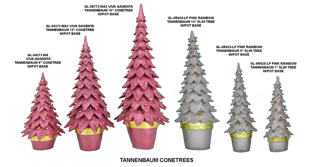 Dekokraft 7"-16" Tannenbaum Cone Trees