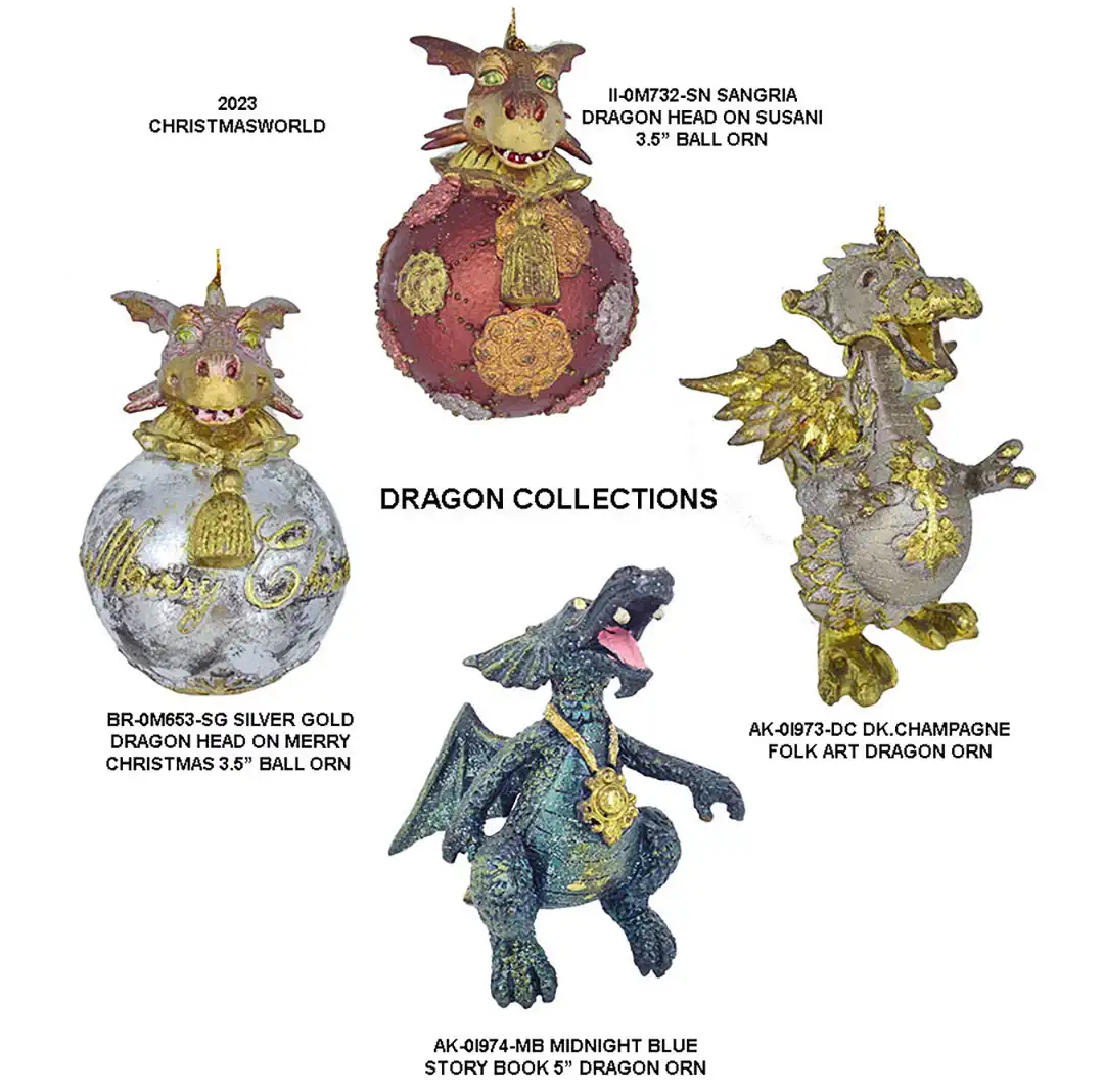 Dekokraft 3.5" & 5" Dragon Collection