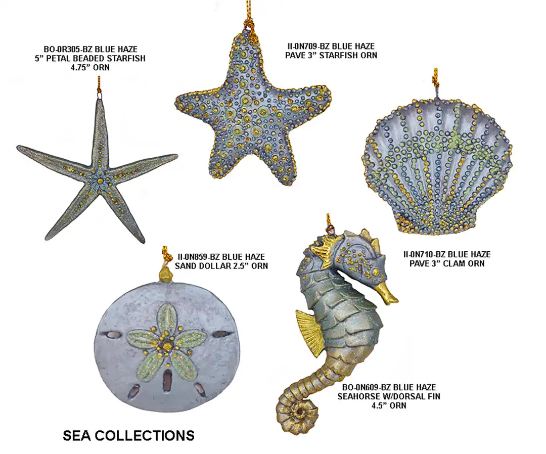 Dekokraft 2.5"-5" Sea Ornaments Collection