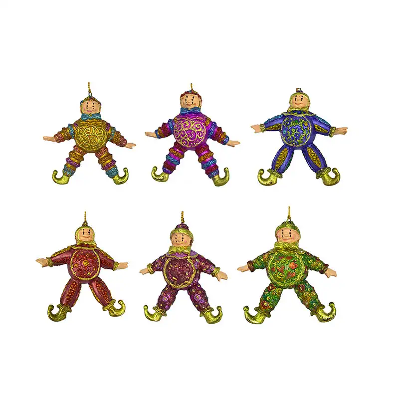 3.5" Clown Ornaments