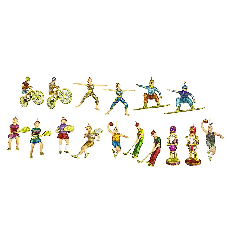 4"-4.5"  Sports Ornaments