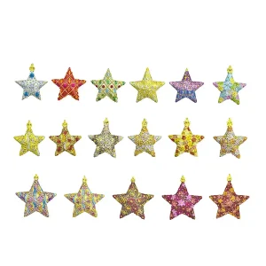 3.5"-5" Classic Star Ornaments 2026 Collection