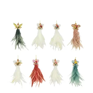 Floweing Vine & Swirley Ribbed Evelyn Angels Ornaments 2026 Collection