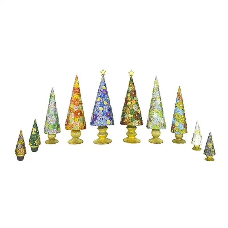 7"-11.25" Frangipani & Sparklers Conetree