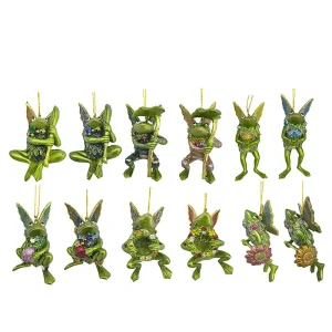 2"-4" Frog Fairy Ornaments 2026 Collection