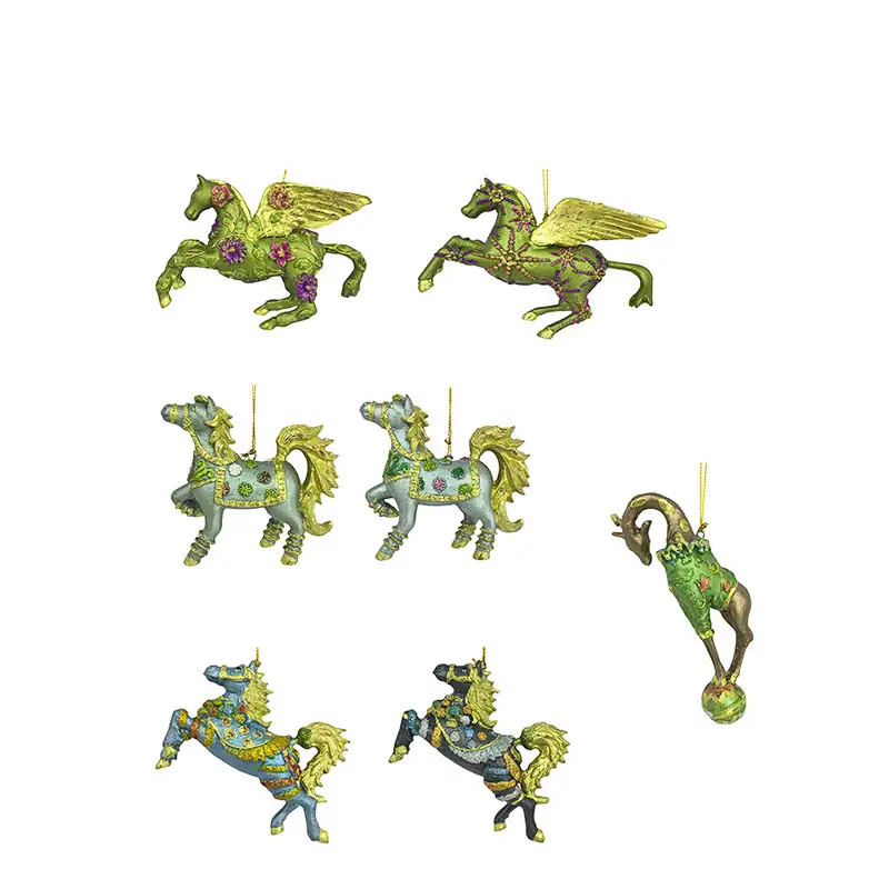 Pegasus, Little Pony & Giraffe Ornaments